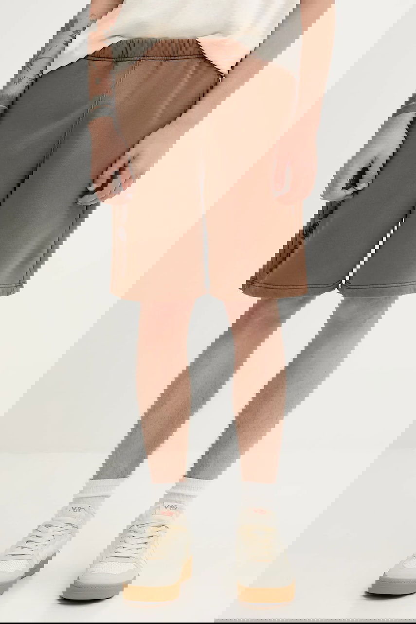 Kratke hlače AAPE by A Bathing Ape AAPE Now Sweat Shorts Rjava | AAPSPMB678XXO, 0