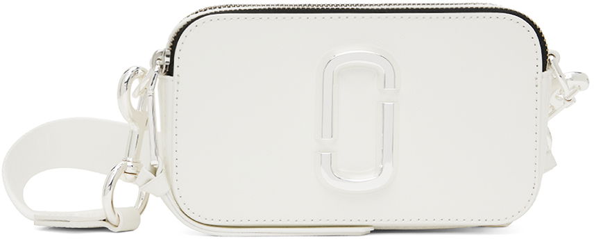 Torba za čez ramo Marc Jacobs Marc Jacobs 'The Snapshot DTM' Camera Bag Bela | M0014867, 0