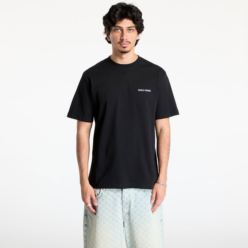 Majica DAILY PAPER Daily Paper Wrapper T-Shirt Črna | 2513094