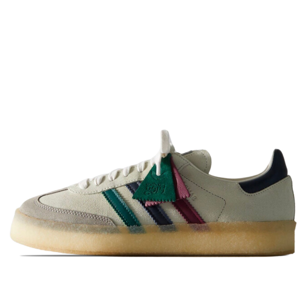 Superge in čevlji adidas Originals Ronnie Fieg x Clarks x 8th Street Samba Kithmas "White Multi" Bela | IE4032, 0