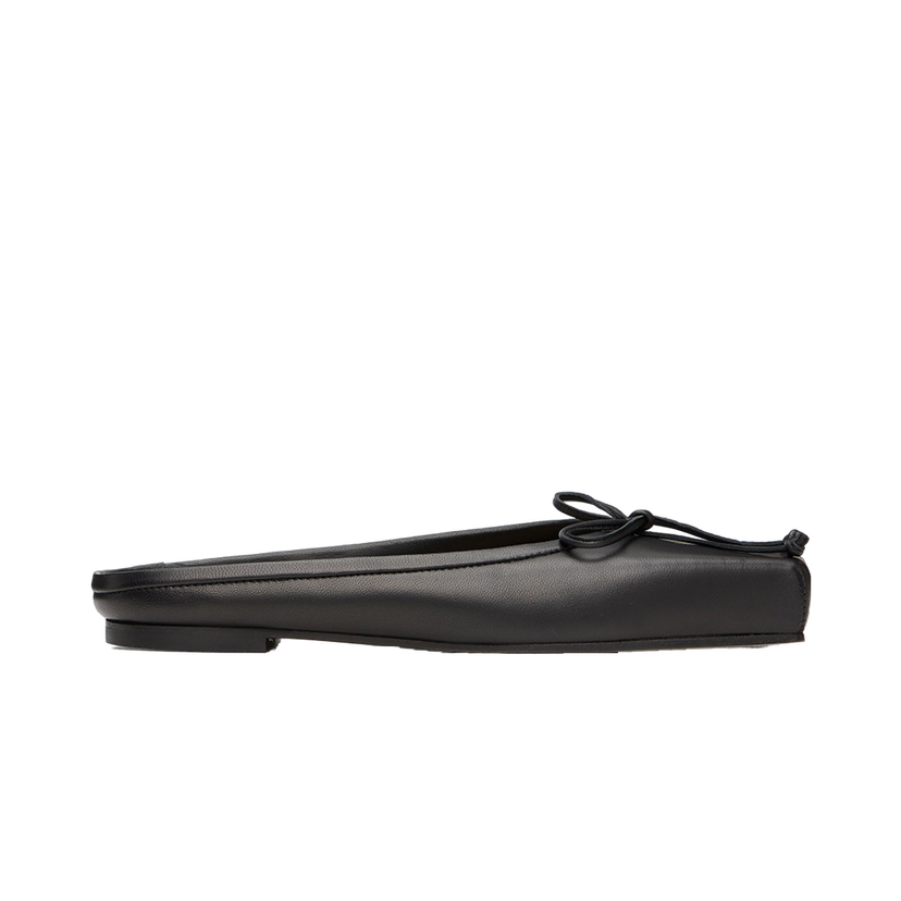 Superge in čevlji Jacquemus Le Chouchou 'Les Mules Plates Ballet' Mules "Black" Črna | 23H233FO013-3073