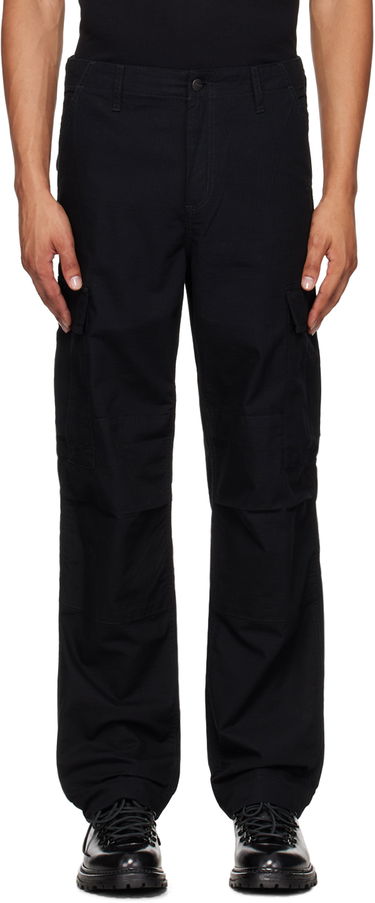 Cargo hlače Carhartt WIP Regular Fit Cargo Pants Črna | I032467, 0