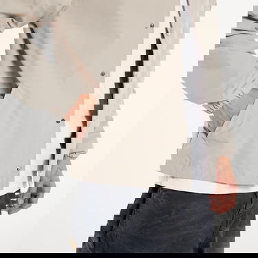 Jakna Dime Cursive Coach Jacket UNISEX Light Grey Siva | DIMESU243GRY, 3