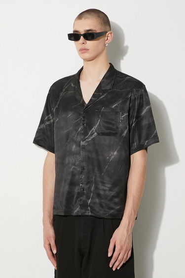 Srajce Stampd STAMPD Regular Fit Shirt with Classic Collar Črna | SLA.M3313BD.BMB, 3