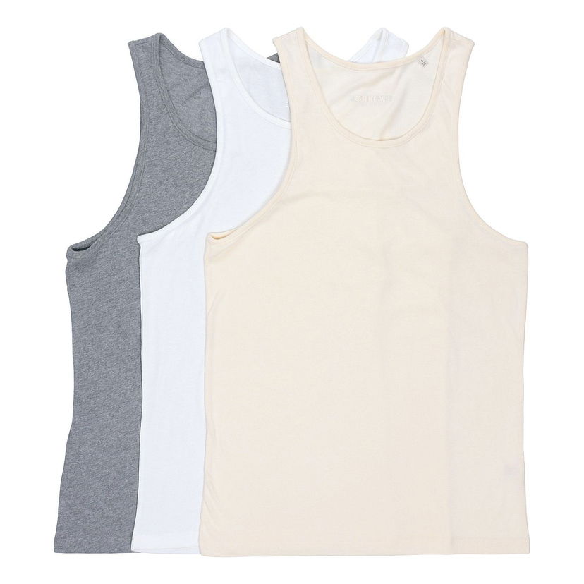 Majica brez rokavov Fear of God Essentials FW20 3 Pack Tank Tops Bež | FOG-FW20-177