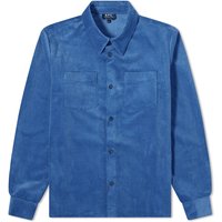 Srajce A.P.C. Joe Corduroy Overshirt Modra | COGVJ-H02486-IAA, 1