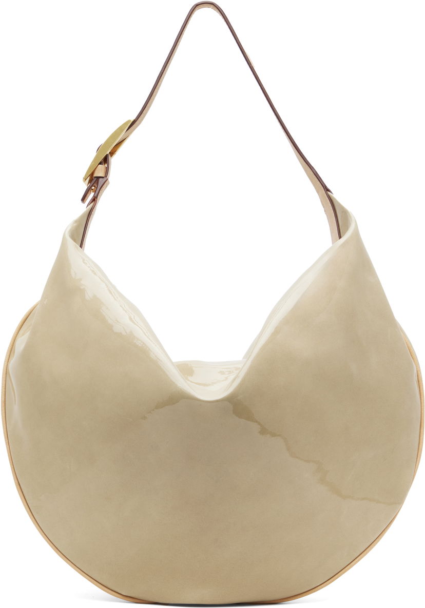 Torbica Tory Burch Tory Burch Patent Balloon Bag Bež | 171918-200