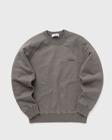 Pleteni pulover Stone Island Logo Flocked Crewneck Siva | 801560755.V0092, 0