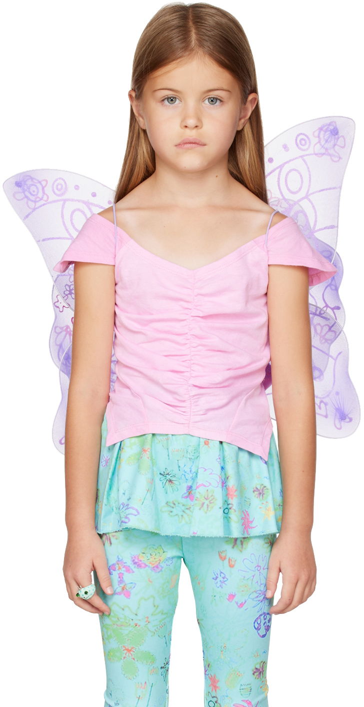 Majica Collina Strada Collina Strada Fairy Wings Roza | CSK1009