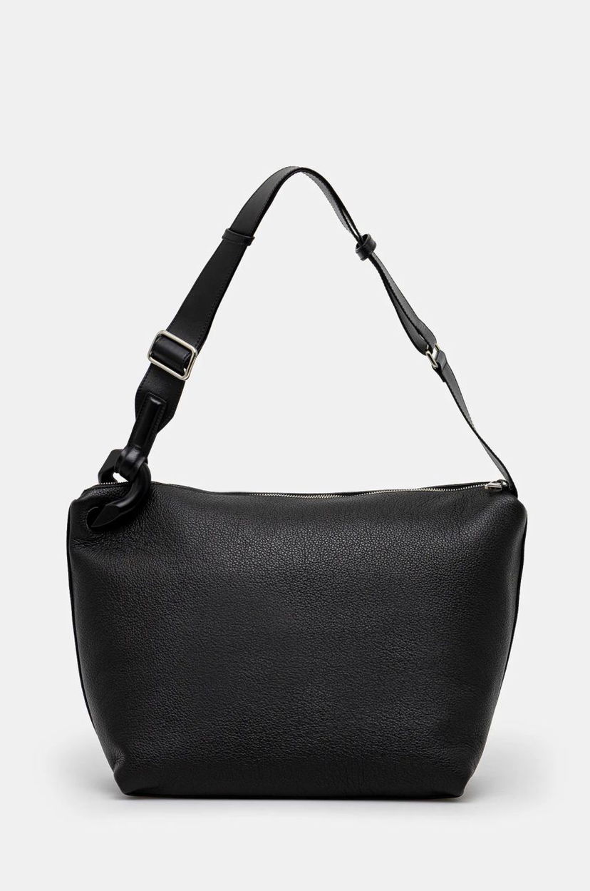Torba za čez ramo JW Anderson JW Anderson The Jwa Corner Crossbody Bag Črna | HB0639.LA0349.999