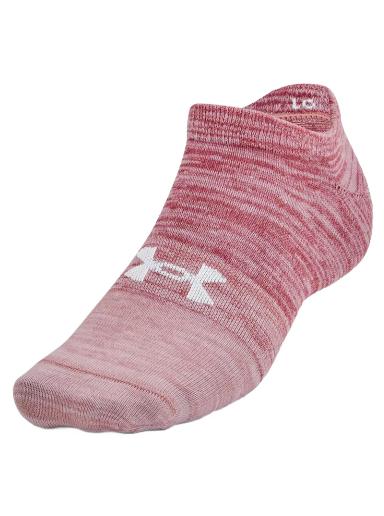 Nogavice Under Armour Essential No Show 3-pack Roza | 1361459-697