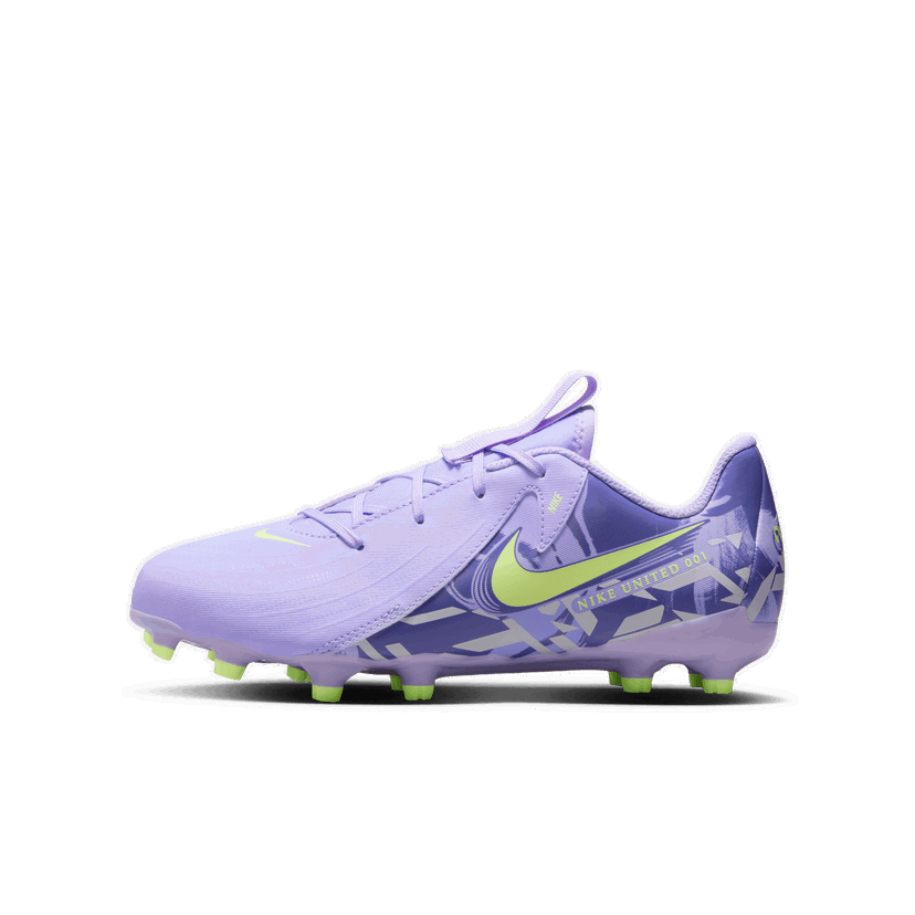 Superge in čevlji Nike United Jr. Phantom GX 2 Academy MG Lila | HF1502-500