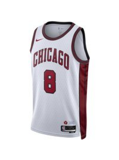 Dres Nike Dri-FIT NBA Demar Derozan Chicago Bulls City Edition Swingman Jersey Bela | DO9588-102