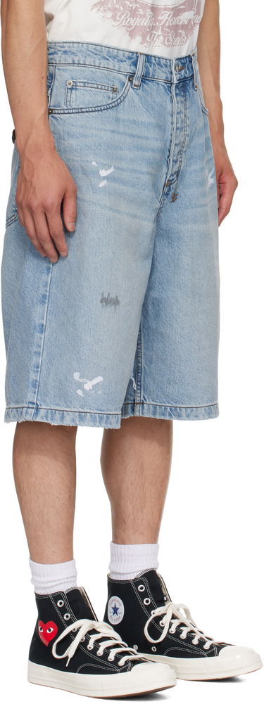 Kratke hlače Ksubi Ksubi Maxx Painter Shorts Modra | MPF25WA002, 1