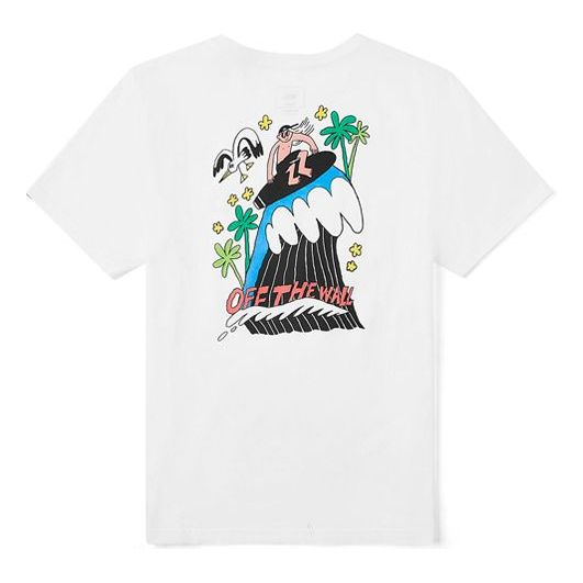 Majica Vans Artist Crossover Series Graphic T-Shirt Bela | VN0A4RAYWHT