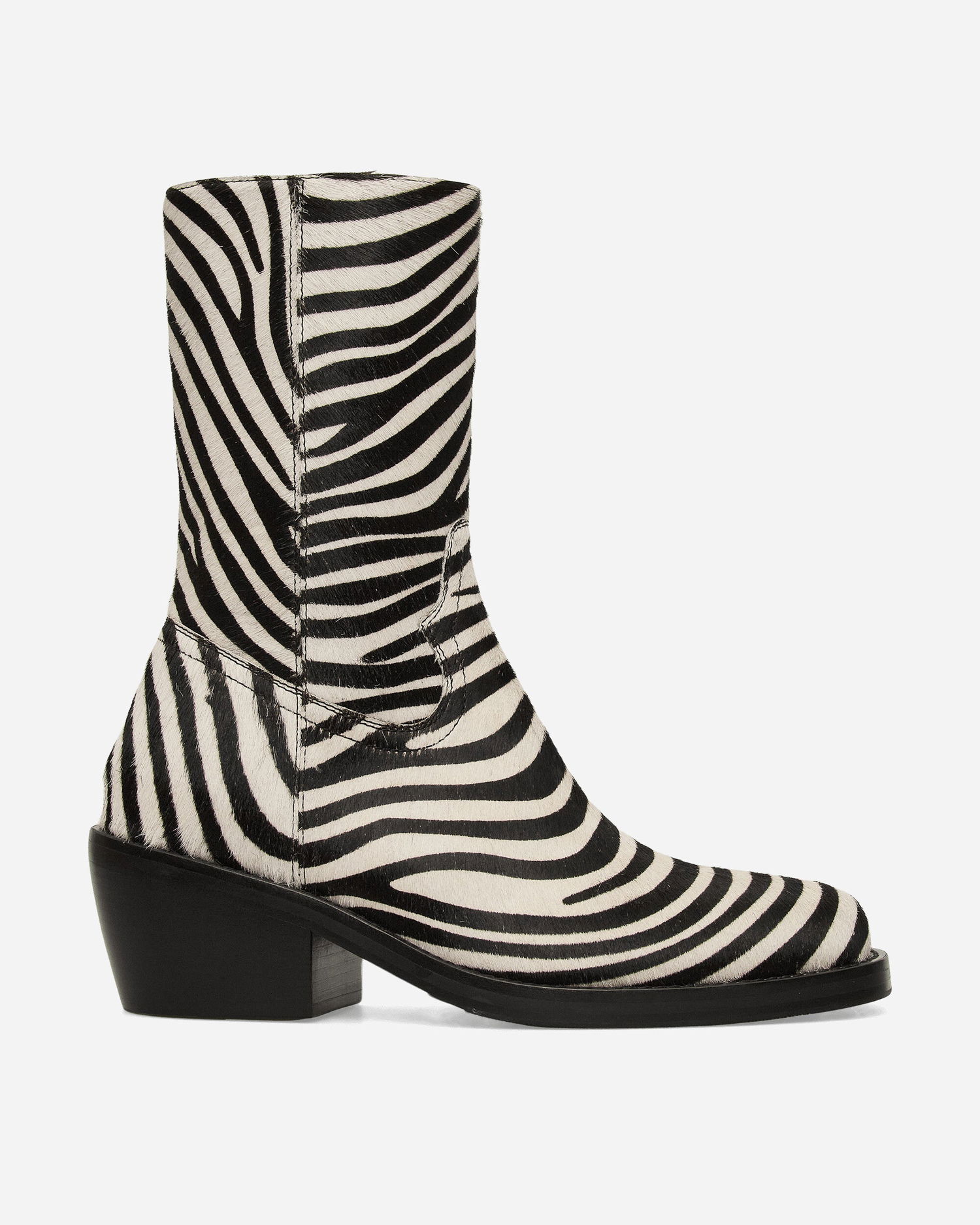 Modni dodatki Dries Van Noten Ponyhair Zebra Print Boots Večbarvna | 252-021707-302 900, 1