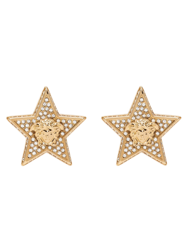 Uhani Versace Star Earrings Bež | 1009864_1A00621