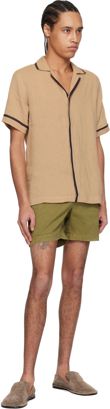 Kopalke Orlebar Brown Orlebar Brown Bulldog Garment Dye Shorts Zelena | 280314, 3
