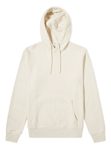 Pulover Colorful Standard Classic Organic Popover Hoody Bela | CS1006-IWH