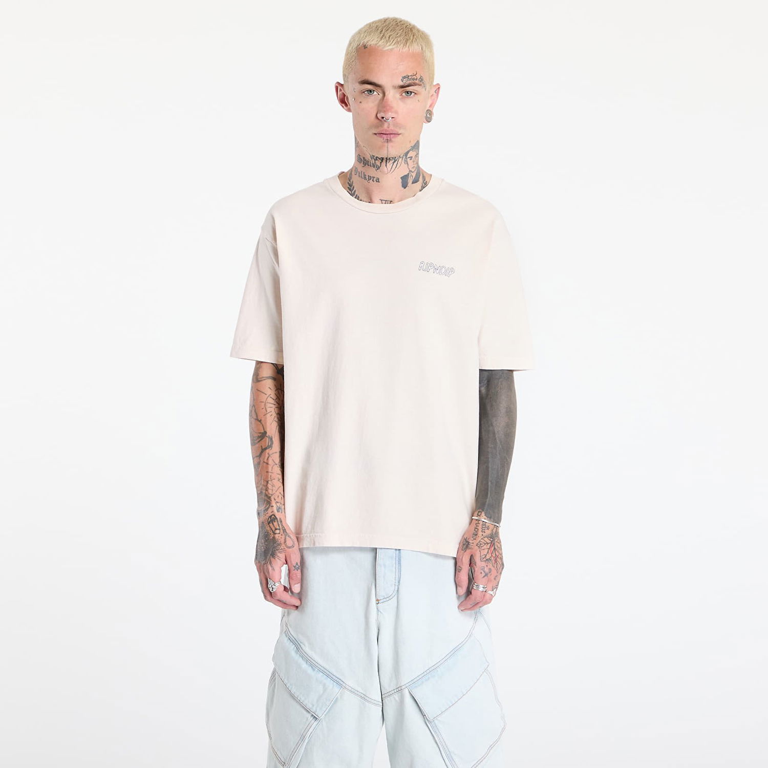 Majica RIPNDIP RIPNDIP Coconerm T-Shirt Bež | RNDSUM25152, 0
