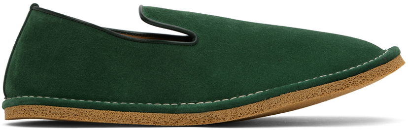 Superge in čevlji Dries Van Noten Dries Van Noten Slip-On Loafers Zelena | MS231-566-108