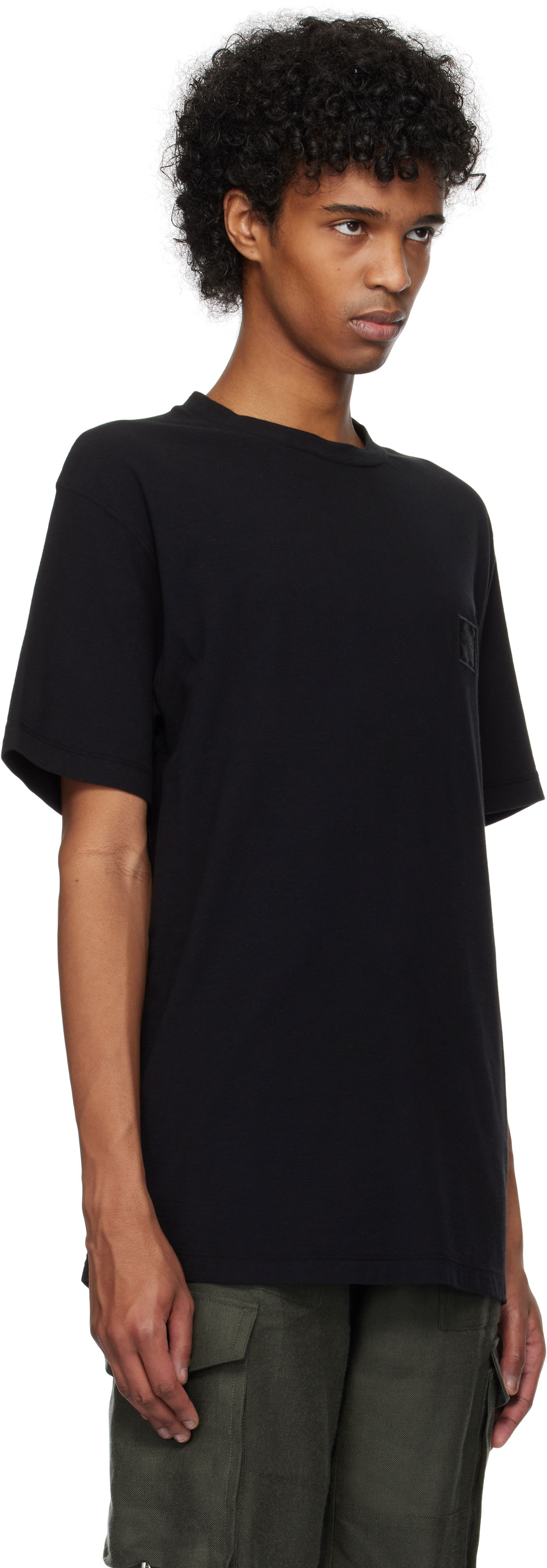 Majica Stone Island Stone Island Garment Dyed Tee Črna | K1S15 2100008 S0F11, 1