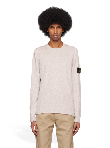 Pleteni pulover Stone Island Patch Sweater Siva | 1015502B0