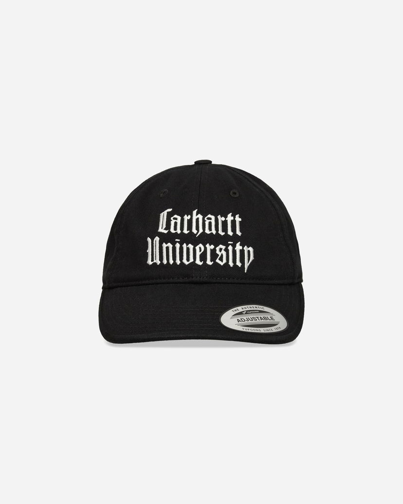 Kapa Carhartt WIP Carhartt University Adjustable Cap Črna | I035629 K02XX