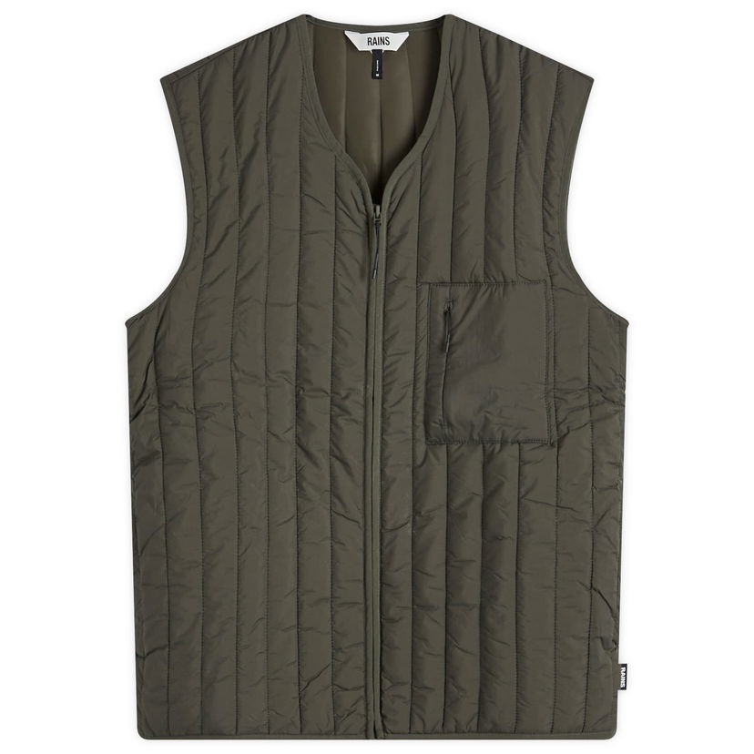 Telovnik Rains Liner Vest Zelena | 21660-03