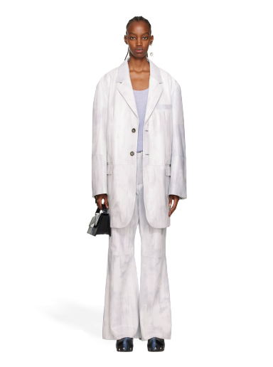 Jakna Acne Studios x SSENSE Lambskin Blazer Jacket Bela | C70003-