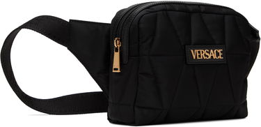 Torbice za okoli pasu Versace Versace Myth Quilted Belt Bag Črna | 1018353_1A13686, 1
