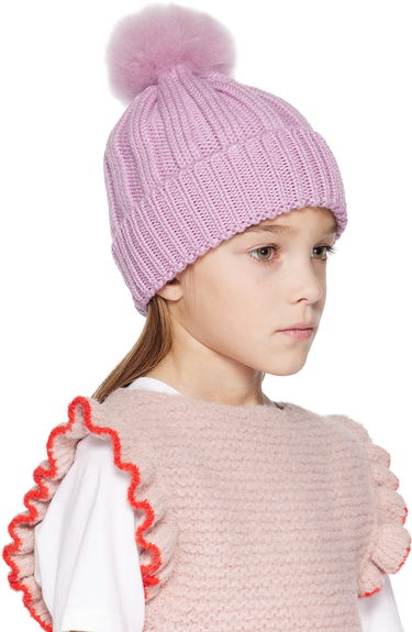 Beanie WOOLRICH Woolrich Kids Pom Pom Beanie Mornarica | CFWKAC0145FRUF0428, 3