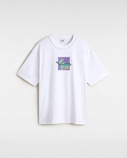 Majica Vans Premium Down The Rabbit Hole T-Shirt, Size L Bela | VN000MF8WHT
