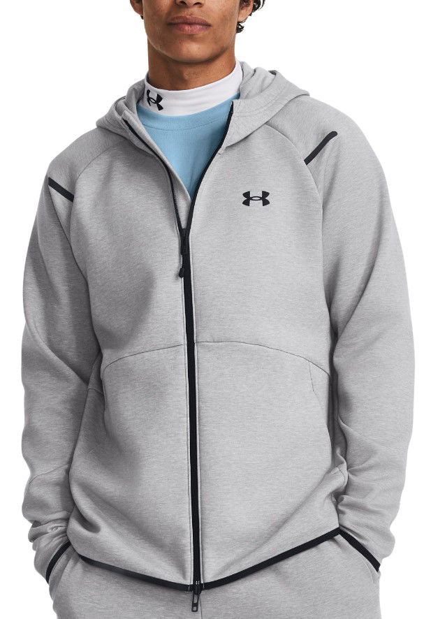 Pulover Under Armour UA Unstoppable Flc FZ-GRY Siva | 1379806-011, 0
