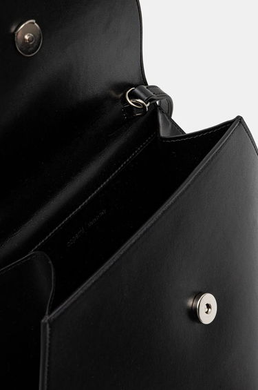 Torbica Coperni Coperni U.F.O. Leather Handbag Črna | COPBA34405, 4