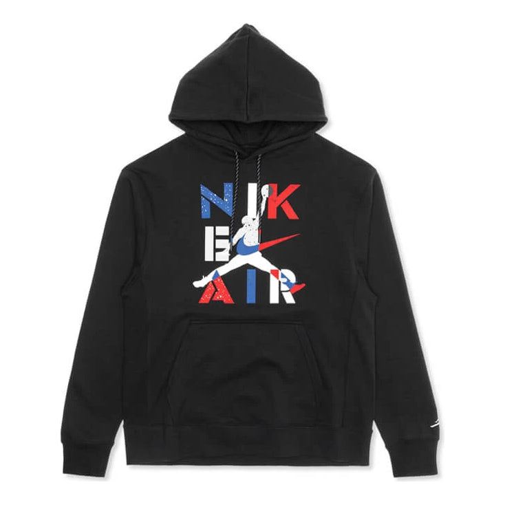 Pulover Jordan Air Jordan 4 Jumpman Logo Hoodie Črna | CQ8291-010