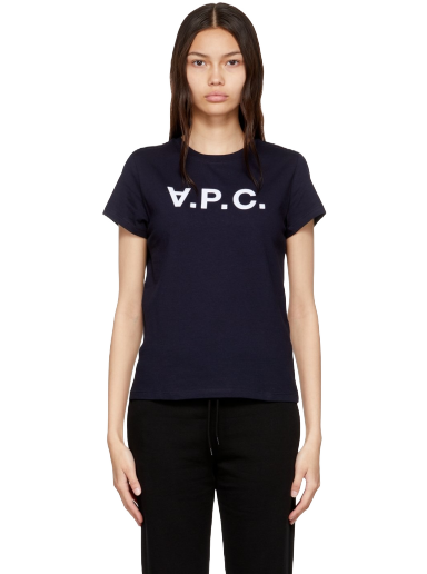 Majica A.P.C. Navy Organic Cotton Črna | COBQX-F26944