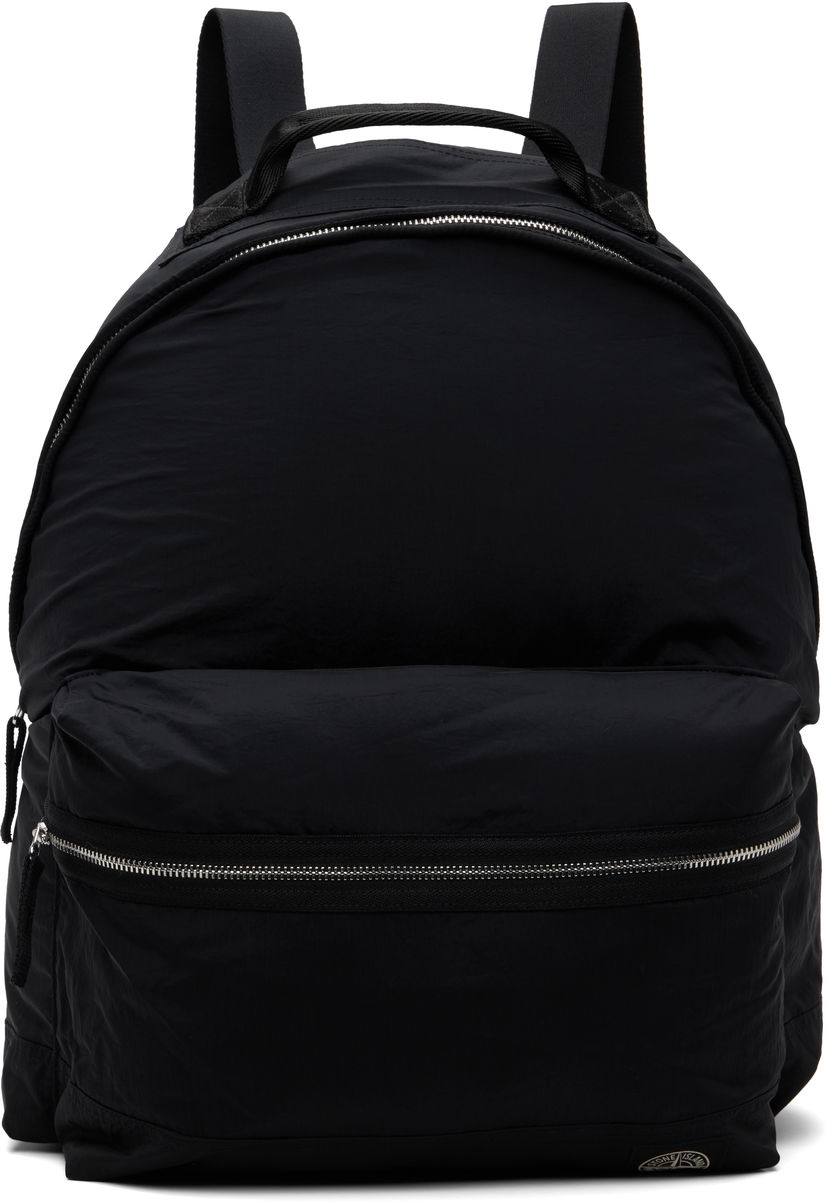 Nahrbtnik Stone Island Stone Island Coated Nylon Metal ECONYL Backpack Črna | K2S15 9200014 S0251