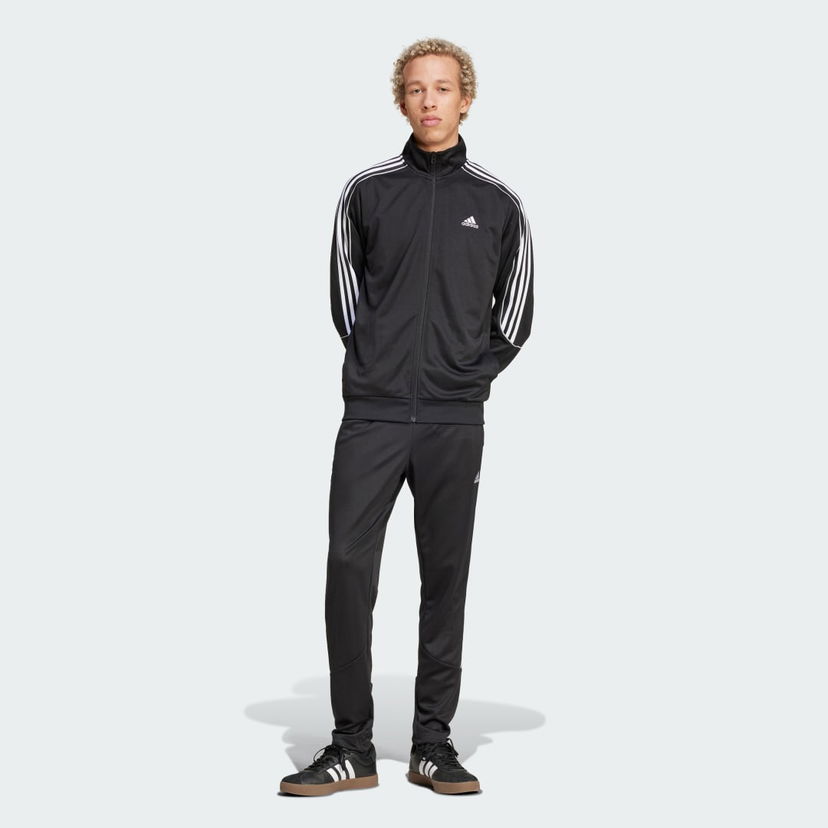 Trenirka adidas Performance 3-Stripes Doubleknit Track Suit Črna | IX1277