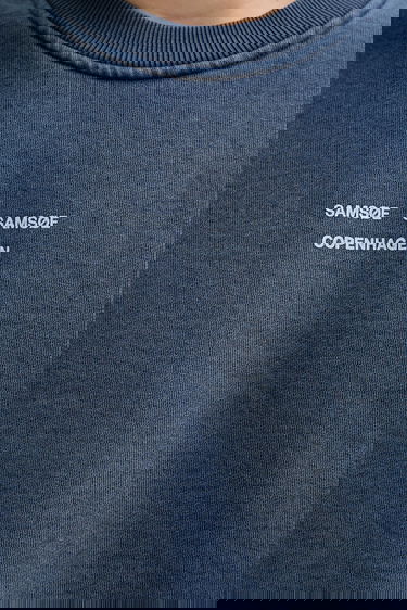 Pulover Samsoe Samsoe Samsoe Samsoe SAMARCUS Sweatshirt Modra | M25200035, 4