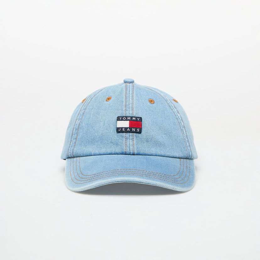 Kapa Tommy Hilfiger Tommy Jeans Heritage Denim Cap Modra | AW0AW17312 1AA