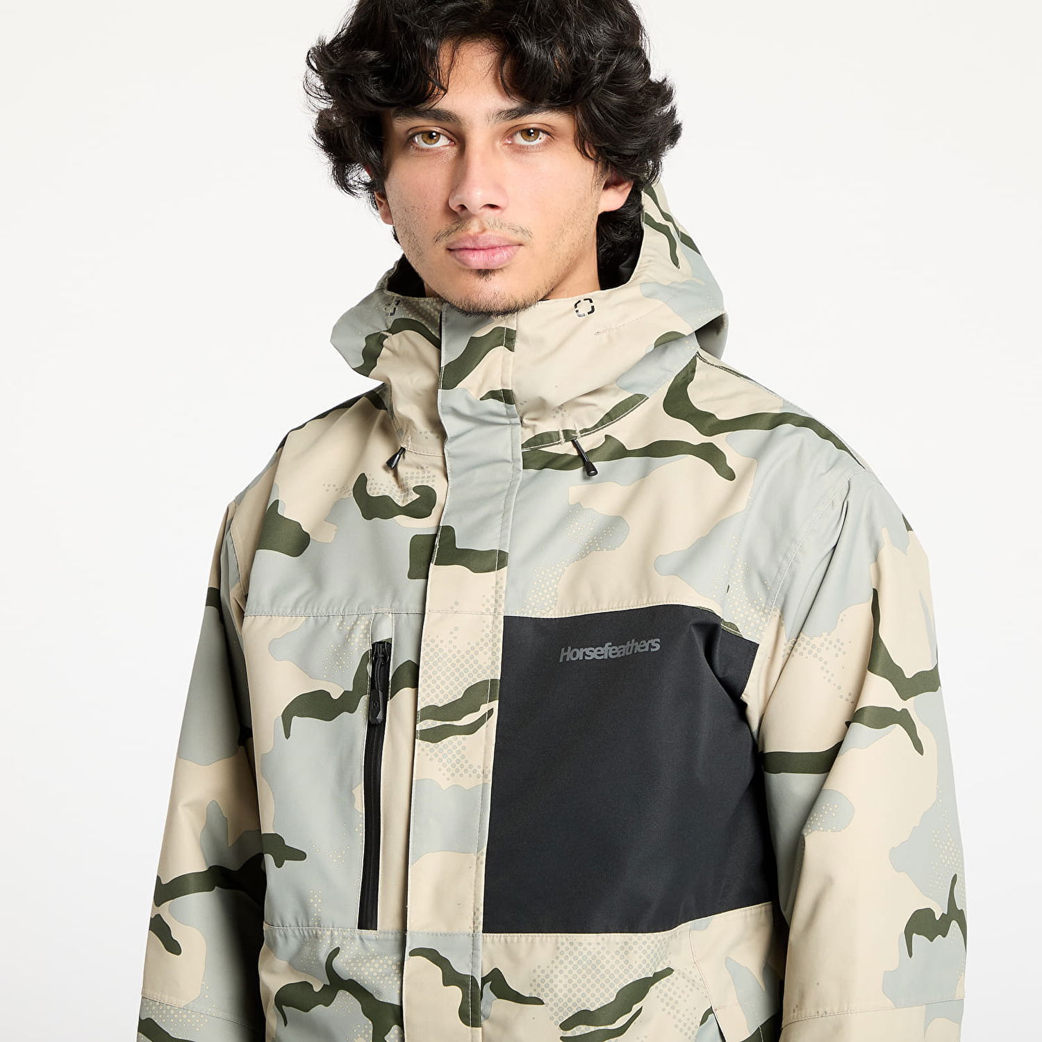 Parka Horsefeathers Horsefeathers Track Jacket Bež | OM318A, 1