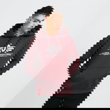 Pulover Alpha Industries Basic Hoody Bordo | 178312 21, 0