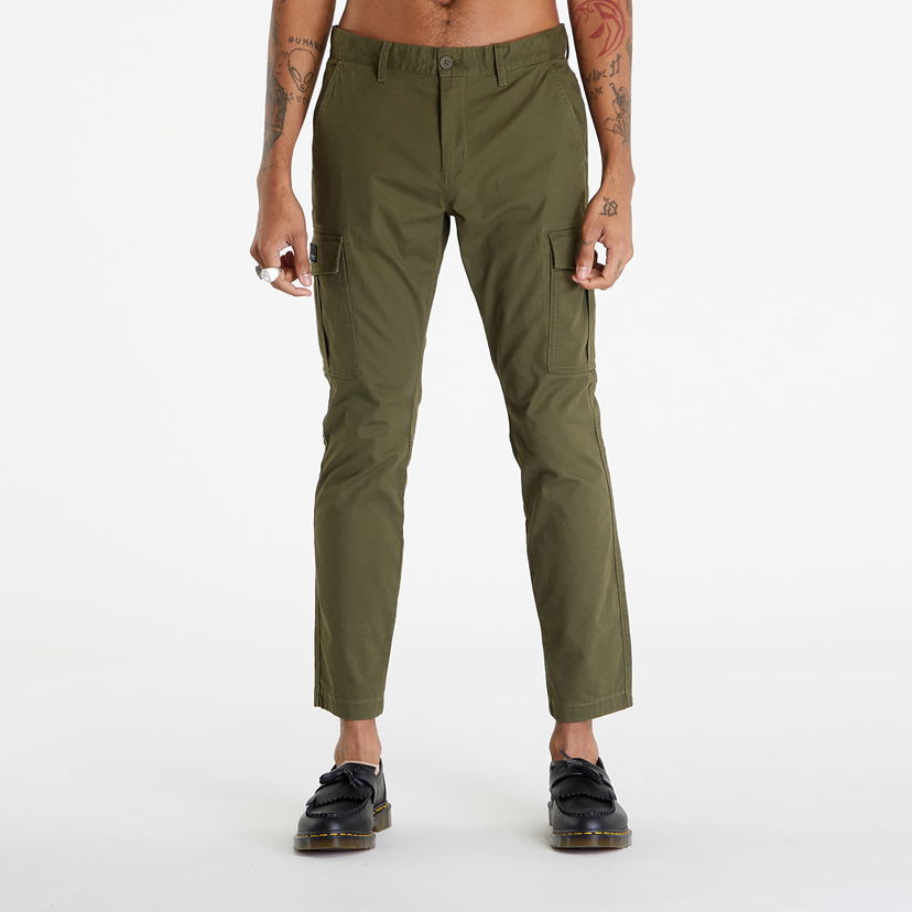 Cargo hlače Tommy Hilfiger Drab Olive Green Zelena | DM0DM18940 MR1