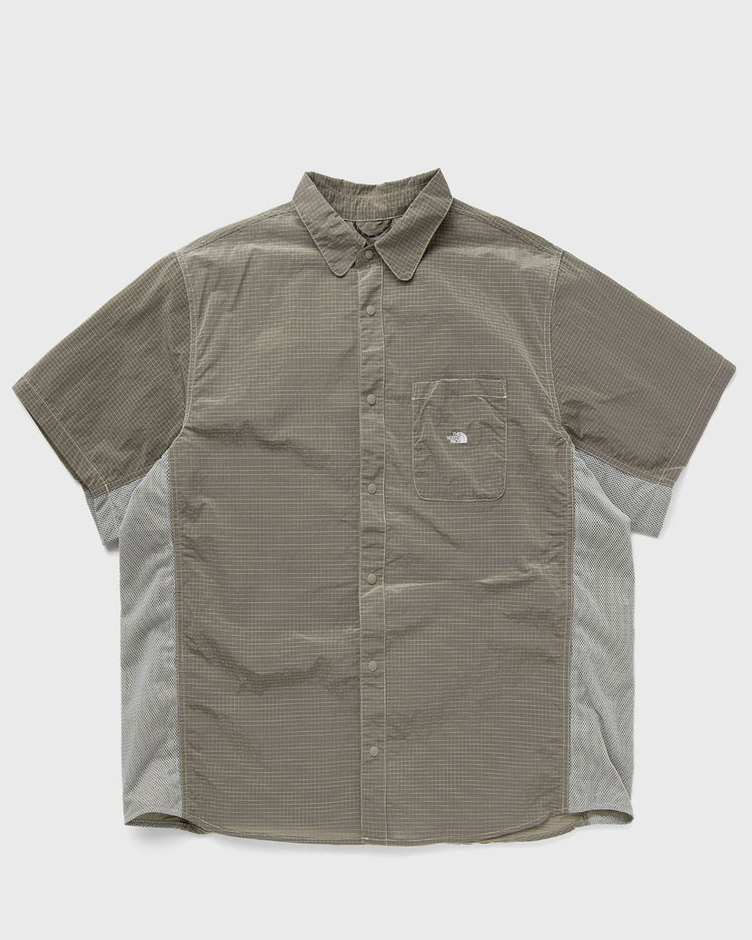 Srajce The North Face Short Sleeve Mixed Fabric Shirt Zelena | NF0A8CKH3X41