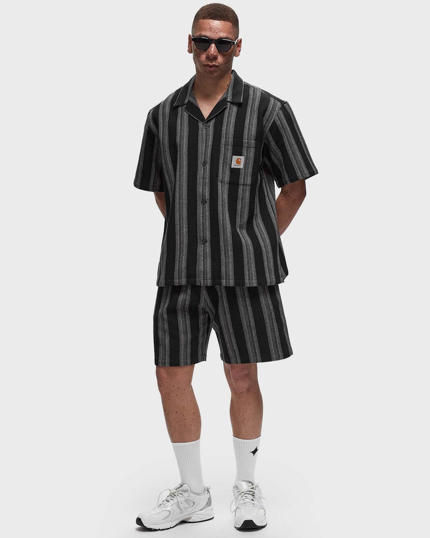 Srajce Carhartt WIP Dodson Shirt Siva | I033687.2A3XX, 1