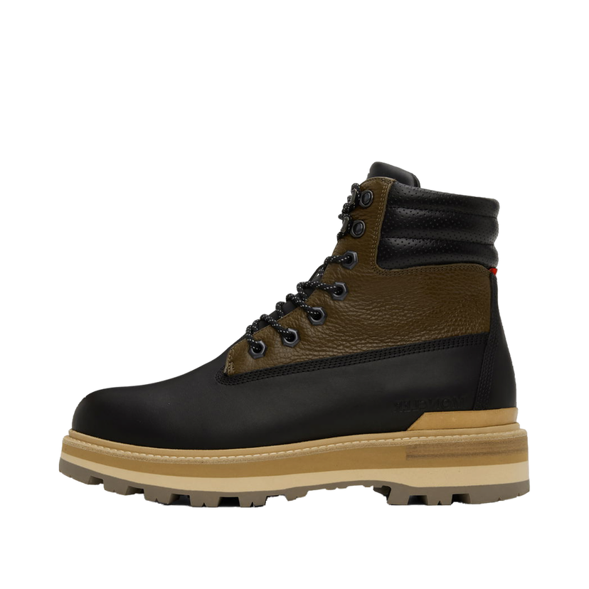 Superge in čevlji Moncler Peka Boots "Black & Brown" Črna | I209A4G00020M3168