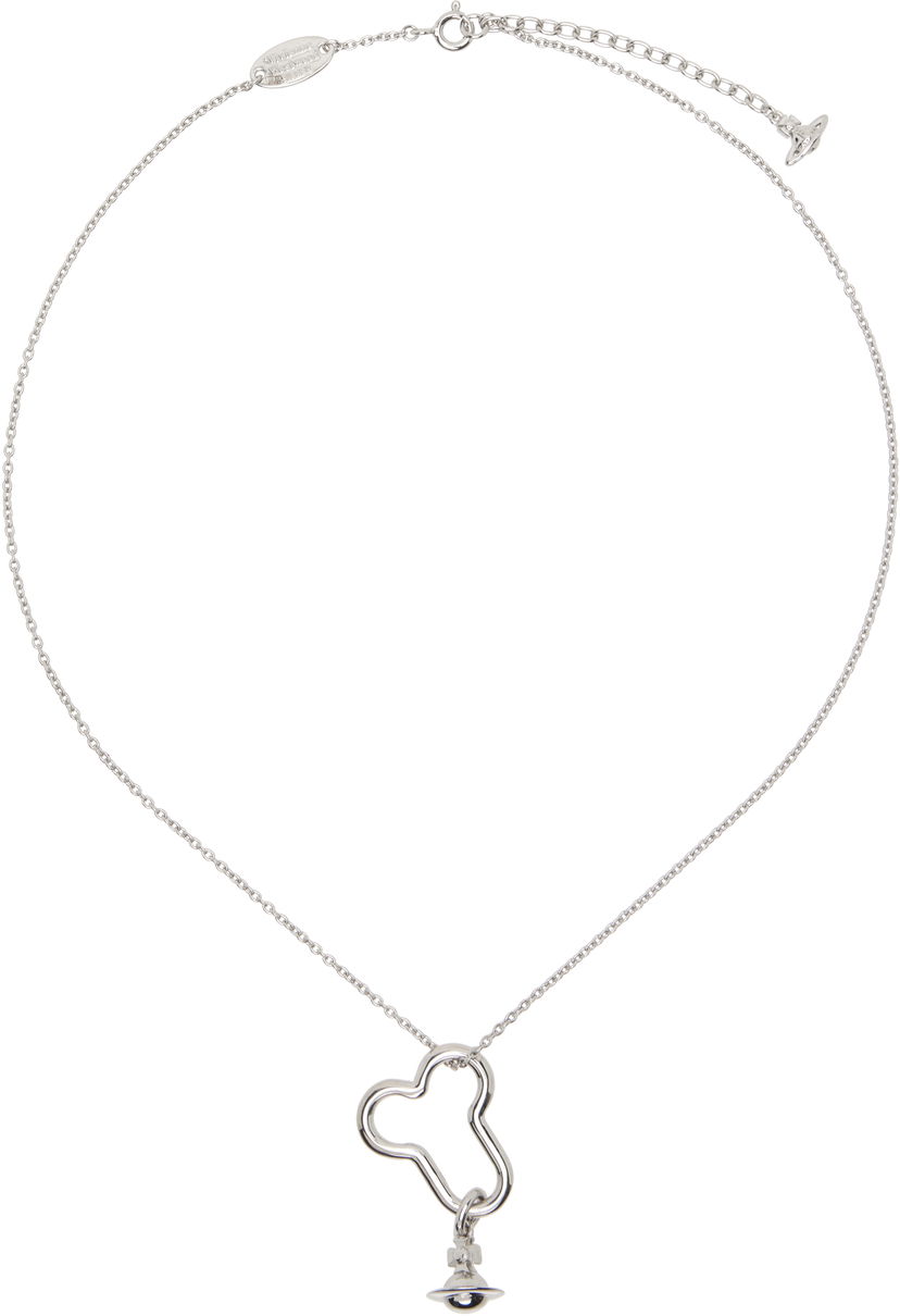 Ogrlica Vivienne Westwood Vivienne Westwood Karla Pendant Necklace Kovinski | 630203FL-01P019-