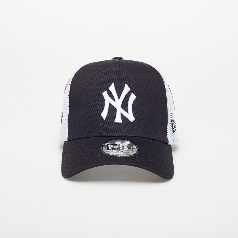 Kapa New Era 9FORTY A-Frame Trucker MLB Multi Patch New York Yankees Cap Mornarica | 60667553
