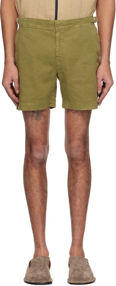 Kopalke Orlebar Brown Orlebar Brown Bulldog Garment Dye Shorts Zelena | 280314, 0